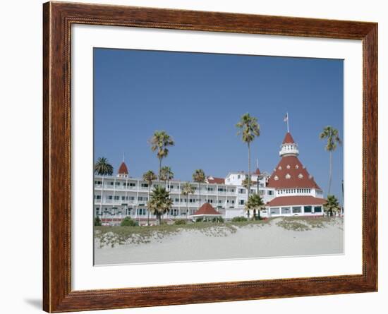 San Diego's Most Famous Building, Hotel Del Coronado Dating from 1888, San Diego, USA-Fraser Hall-Framed Photographic Print