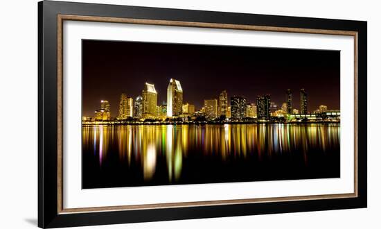 San Diego's Skyline and Harbor-Andrew Shoemaker-Framed Photographic Print