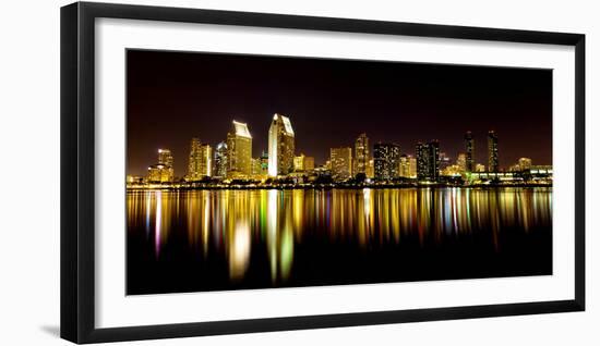 San Diego's Skyline and Harbor-Andrew Shoemaker-Framed Photographic Print