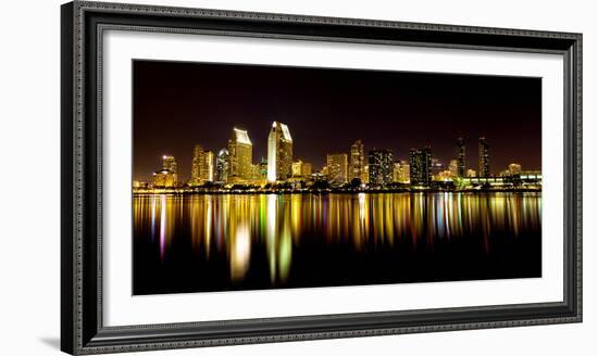 San Diego's Skyline and Harbor-Andrew Shoemaker-Framed Photographic Print