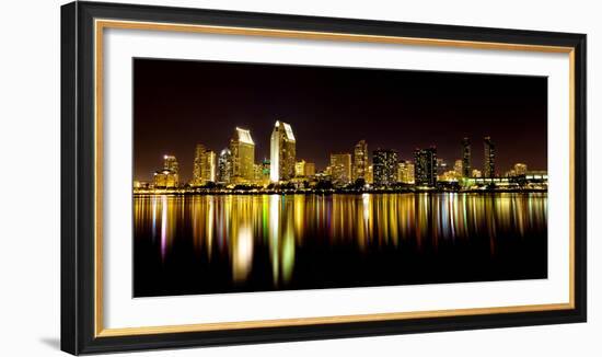 San Diego's Skyline and Harbor-Andrew Shoemaker-Framed Photographic Print