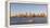 San Diego's Skyline as Seen at Sunset-Andrew Shoemaker-Framed Premier Image Canvas