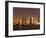 San Diego Skyline at Dusk From Coronado Island, California, United States of America, North America-Sergio Pitamitz-Framed Photographic Print