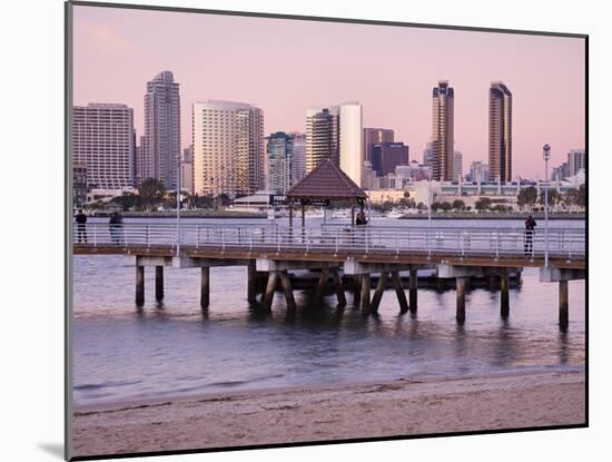 San Diego Skyline Viewed From Coronado Island, San Diego, California, USA-Richard Cummins-Mounted Photographic Print