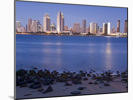 San Diego Skyline Viewed From Coronado Island, San Diego, California, USA-Richard Cummins-Mounted Photographic Print