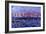 San Diego Skyline with Marina at Dusk-Markus Bleichner-Framed Art Print