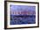 San Diego Skyline with Marina at Dusk-Markus Bleichner-Framed Art Print