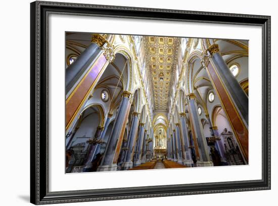 San Domenico Maggiore Church, Naples, Campania, Italy, Europe-Carlo Morucchio-Framed Photographic Print