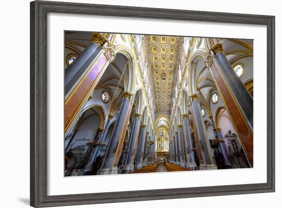 San Domenico Maggiore Church, Naples, Campania, Italy, Europe-Carlo Morucchio-Framed Photographic Print