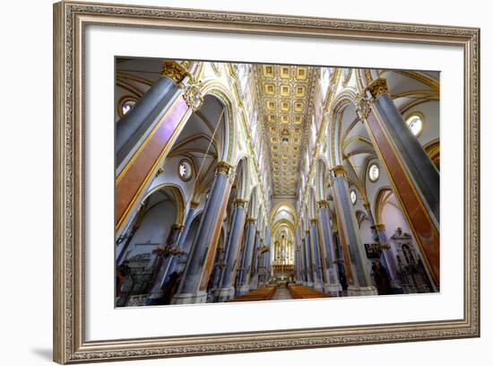 San Domenico Maggiore Church, Naples, Campania, Italy, Europe-Carlo Morucchio-Framed Photographic Print