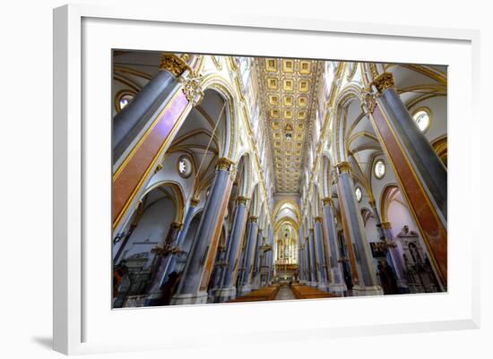 San Domenico Maggiore Church, Naples, Campania, Italy, Europe-Carlo Morucchio-Framed Photographic Print