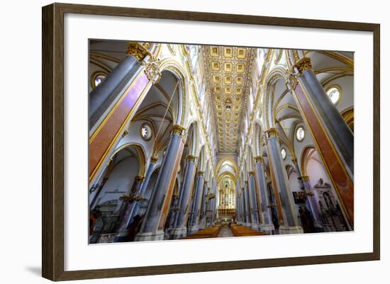 San Domenico Maggiore Church, Naples, Campania, Italy, Europe-Carlo Morucchio-Framed Photographic Print