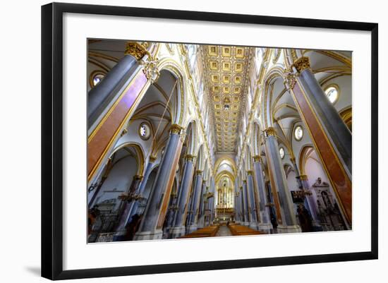 San Domenico Maggiore Church, Naples, Campania, Italy, Europe-Carlo Morucchio-Framed Photographic Print