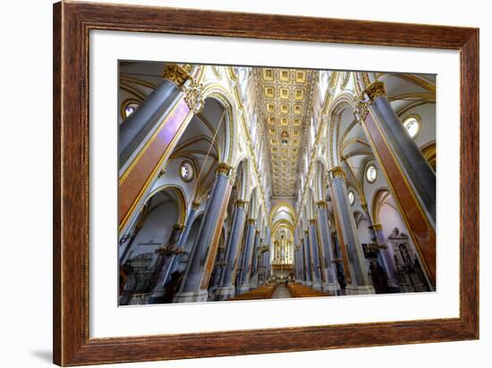 San Domenico Maggiore Church, Naples, Campania, Italy, Europe-Carlo Morucchio-Framed Photographic Print