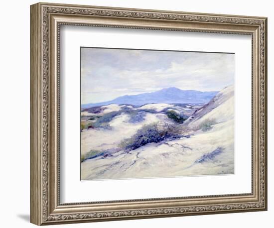 San Dunes Near Palm Springs-John Frost-Framed Art Print