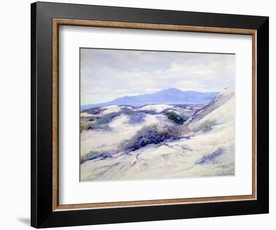 San Dunes Near Palm Springs-John Frost-Framed Art Print