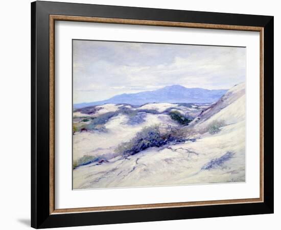 San Dunes Near Palm Springs-John Frost-Framed Art Print