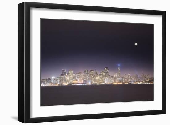 San Fco and Moon-Moises Levy-Framed Photographic Print