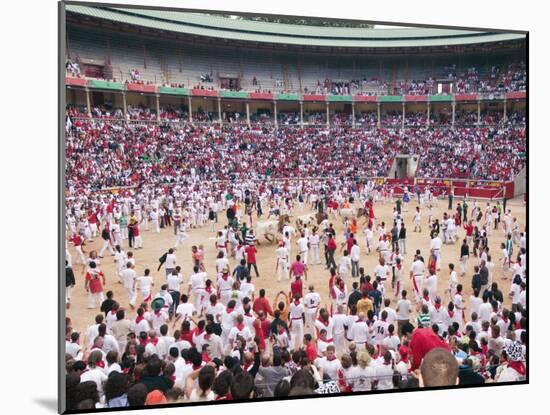 San Fermin Festival, Plaza De Toros, Pamplona, Navarra, Spain, Europe-Marco Cristofori-Mounted Photographic Print