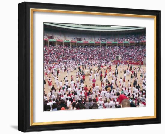 San Fermin Festival, Plaza De Toros, Pamplona, Navarra, Spain, Europe-Marco Cristofori-Framed Photographic Print