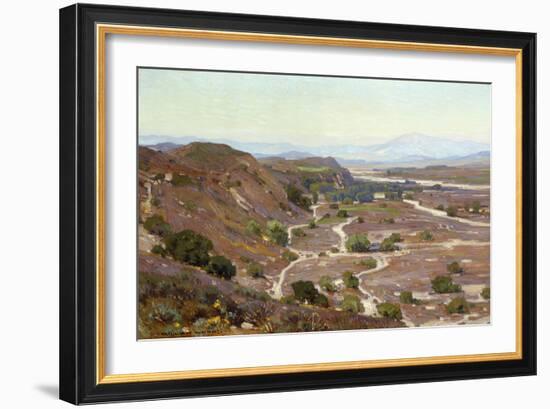 San Fernando Valley-William Wendt-Framed Art Print