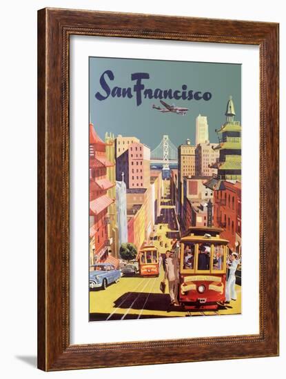 San Francisco, 1955-null-Framed Giclee Print