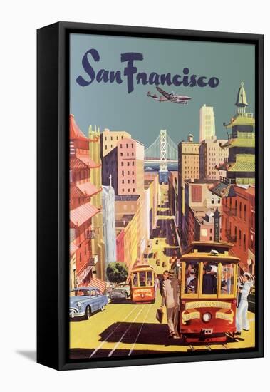 San Francisco, 1955-null-Framed Premier Image Canvas