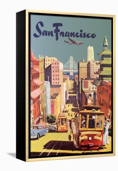 San Francisco, 1955-null-Framed Premier Image Canvas