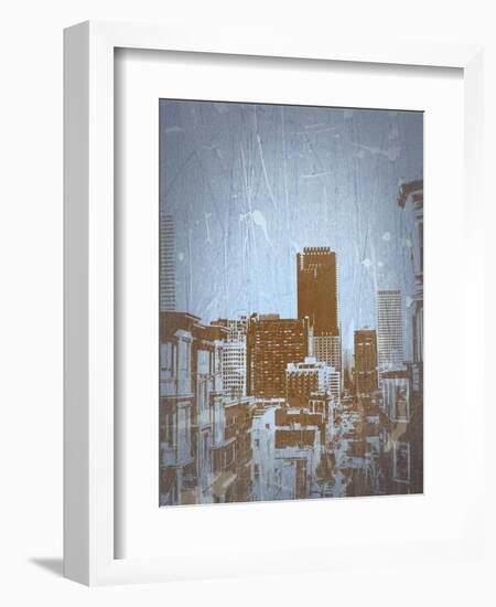 San Francisco 2-NaxArt-Framed Art Print