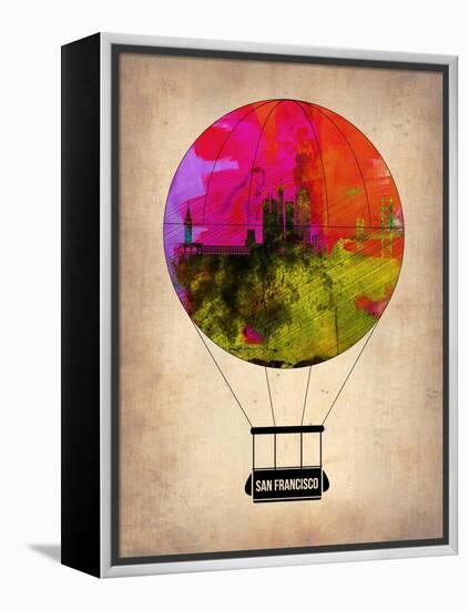 San Francisco Air Balloon 2-NaxArt-Framed Stretched Canvas