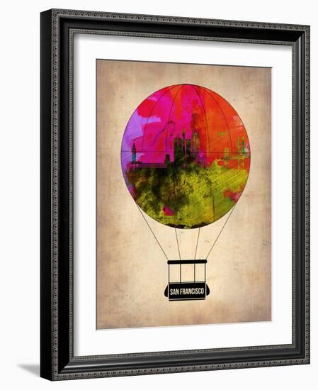 San Francisco Air Balloon 2-NaxArt-Framed Art Print