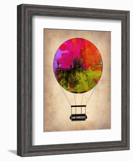 San Francisco Air Balloon 2-NaxArt-Framed Art Print