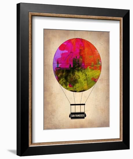 San Francisco Air Balloon 2-NaxArt-Framed Art Print