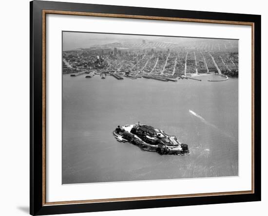 San Francisco Bay Alcatraz-null-Framed Photographic Print