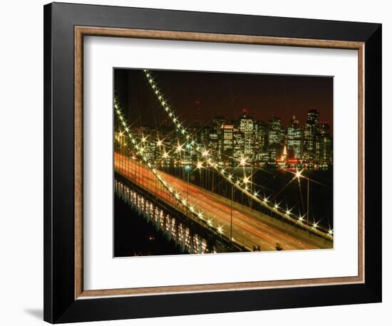 San Francisco Bay Bridge-Bob Rowan-Framed Photographic Print