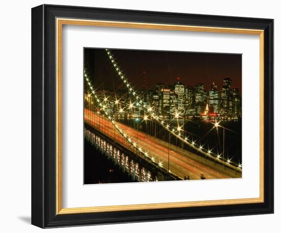 San Francisco Bay Bridge-Bob Rowan-Framed Photographic Print