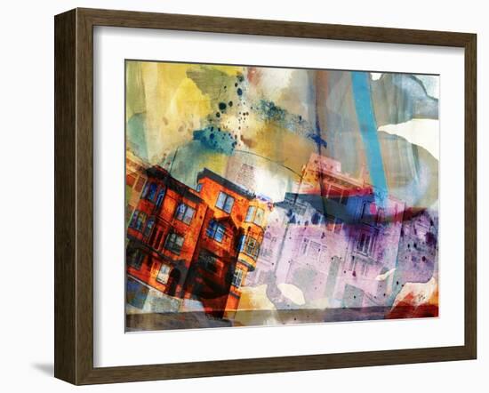 San Francisco Buildings III-Sisa Jasper-Framed Art Print