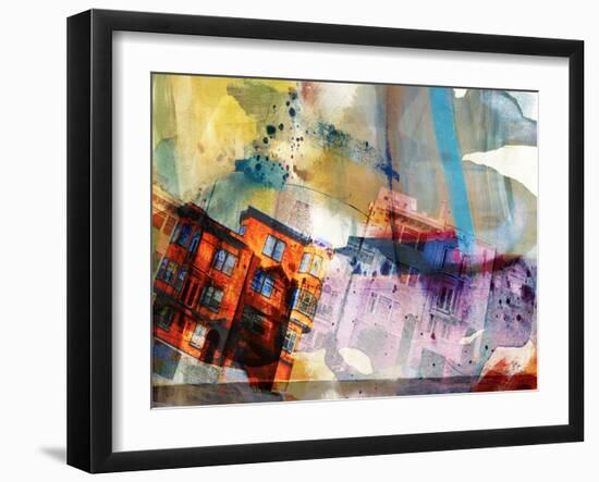 San Francisco Buildings III-Sisa Jasper-Framed Art Print