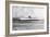 San Francisco, CA Bay with Redwood Empire Ferry Photograph - San Francisco, CA-Lantern Press-Framed Art Print