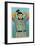 San Francisco, CA, San Francisco Pacific Coast League, Sutor, Baseball Card-Lantern Press-Framed Art Print