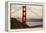 San Francisco, CA, USA: The Golden Gate Bridge Photographed From Conzelman Rd During Sunset-Axel Brunst-Framed Premier Image Canvas