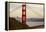 San Francisco, CA, USA: The Golden Gate Bridge Photographed From Conzelman Rd During Sunset-Axel Brunst-Framed Premier Image Canvas