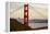 San Francisco, CA, USA: The Golden Gate Bridge Photographed From Conzelman Rd During Sunset-Axel Brunst-Framed Premier Image Canvas