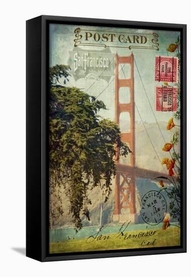 San Francisco, CA-Sandy Lloyd-Framed Stretched Canvas