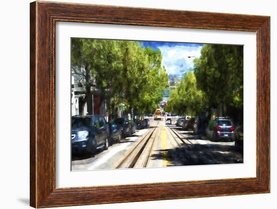 San Francisco Cable Car-Philippe Hugonnard-Framed Giclee Print