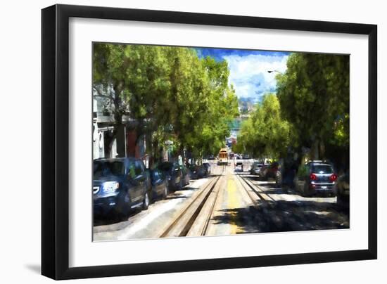 San Francisco Cable Car-Philippe Hugonnard-Framed Giclee Print