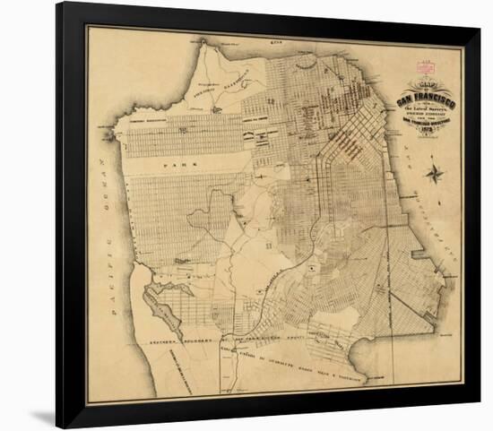 San Francisco, California, c.1873-Henry G^ Langley-Framed Art Print