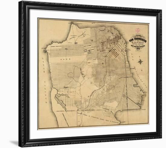 San Francisco, California, c.1873-Henry G^ Langley-Framed Art Print