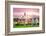 San Francisco, California Cityscape at Alamo Square.-SeanPavonePhoto-Framed Photographic Print