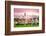 San Francisco, California Cityscape at Alamo Square.-SeanPavonePhoto-Framed Photographic Print